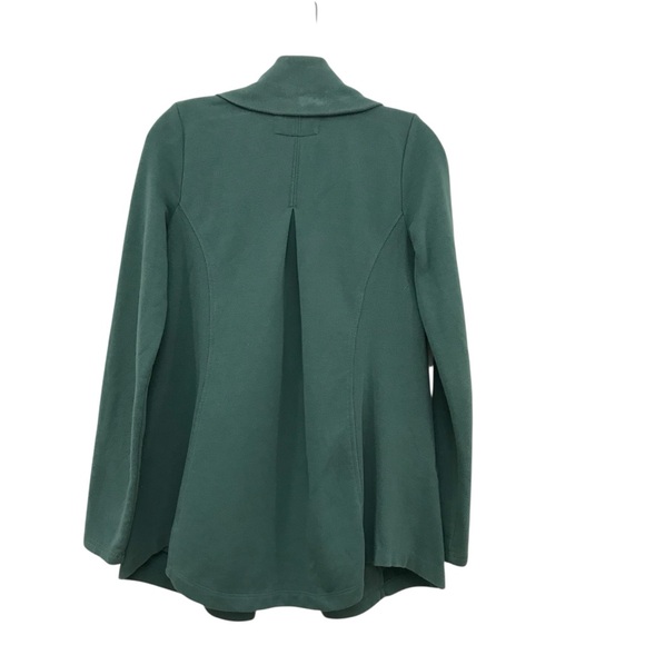 Anthropologie Saturday Sunday Shawled Vivie Cardigan Waterfall Green XSmall - Picture 2 of 8